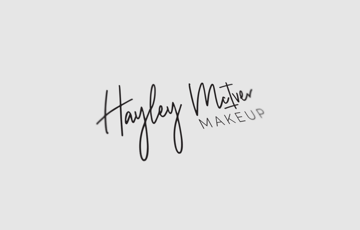 Hayley McIver MUA Branding